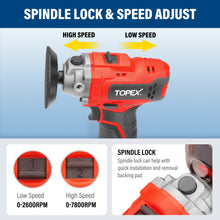 Load image into Gallery viewer, TOPEX 12V Cordless Power Tool Kit Polisher Rotary Tool