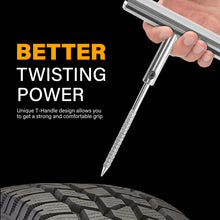 Load image into Gallery viewer, Click to zoom in MasterSpec 64pcs a Tubeless Tyre Puncture Repair Kit Universal Flat Tyre Plug Tool Set