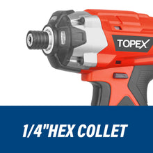 Load image into Gallery viewer, TOPEX 20V Cordless Chainsaw Impact Driver Power Tool Combo Kit w/ 4.0Ah Battery