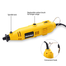 Load image into Gallery viewer, MasterSpec Rotary Tool Kit Grinder Polisher Knife Chainsaw Sharpener Multi Acces