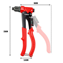Load image into Gallery viewer, TOPEX 3IN1 Nut Rivet Riveter Rivnut Nutsert Hand Rivet Reaming Gun