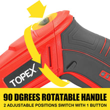 Load image into Gallery viewer, TOPEX 82 Piece Electric Screwdriver Set 4v Max Cordless Screwdriver Set CRV Screw Bits