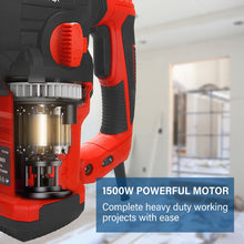 Load image into Gallery viewer, TOPEX 1500W SDS PLUS Rotary Hammer Drill Havey Duty Impact Hammer