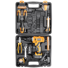 Load image into Gallery viewer, MasterSpec 47PCs 12V Lithium Cordless Drill with 2 Batteries