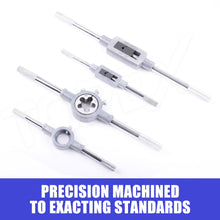 Load image into Gallery viewer, TOPEX 118-Piece Metric Tap and Die set Screw Thread Drill Repair Kit M2-M18