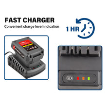 Load image into Gallery viewer, TOPEX 2IN1 Cordless High Volume &amp; Pressure Inflator Deflator, Air Compressor Pump, Suitable for Tyres, Air Mattresses, Sports Equipments