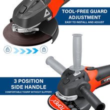 Load image into Gallery viewer, TOPEX 20V Cordless Power Tool Kit Cordless Drill Angle Grinder w/ 4.0Ah Battery &amp; Fast Charger