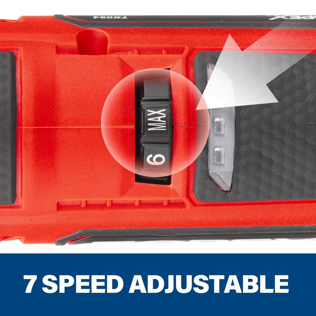 TOPEX 12V Cordless Rotary Tool Speed 5000-25000rpm With 12V 2.0Ah Lithium-Ion Battery&14.4V /0.4A charger