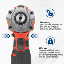 Load image into Gallery viewer, TOPEX 12V Cordless Polisher 3&quot; Mini Car Detailing Buffer &amp; Sander w/ Battery &amp; Charger