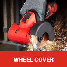Load image into Gallery viewer, TOPEX 12V Cordless Angle Grinder 1 Wrench for Metal and Wood w/12V 2.0Ah Lithium-Ion Battery&amp;14.4V /0.4A charger/50PCS 85mm Cutting Wheels Discs
