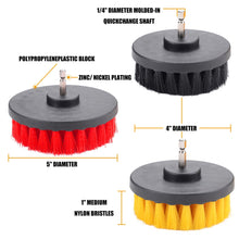 Load image into Gallery viewer, MasterSpec 15PCS Drill Brush Sponge Scrubber Scrub Brush Kit with Extend Holder