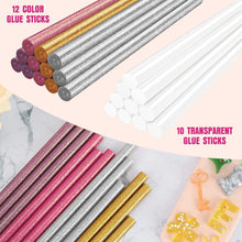 Load image into Gallery viewer, Monika 159PCS Pink Tool Kit Portable Household Tool Set Dual Temp Glue Gun Stick