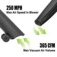 Load image into Gallery viewer, KOZYARD 3-in-1 Electric Leaf Blower Vacuum Mulcher 3000W Hand-Held Leaf Vac Garden Gauge