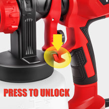 Load image into Gallery viewer, TOPEX 400W Handhold Electric Paint Sprayer Gun 1000ml High Power Portable Spray-Gun Kit Painting Spray Tool