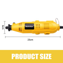 Load image into Gallery viewer, MasterSpec Rotary Tool Kit Grinder Polisher Knife Chainsaw Sharpener Multi Acces