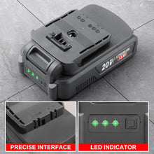 Load image into Gallery viewer, TOPEX 20V 1.5Ah Battery &amp; Faster Charger Kit