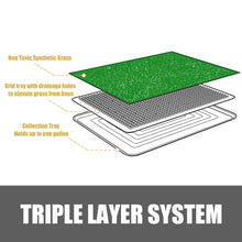 Load image into Gallery viewer, truepal Indoor Dog Potty Toilet Grass Tray Pads Training Puppy Medium Mat