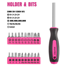 Load image into Gallery viewer, Monika Pink Tool Combo Portable Household Tool Set &amp; Gardening Tool Kit