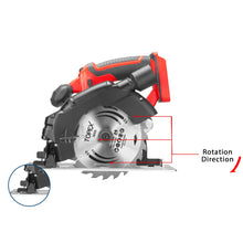 Load image into Gallery viewer, TOPEX 20v 165mm Cordless Circular Saw Skin Only Without Battery