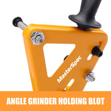Load image into Gallery viewer, MasterSpec Angle Grinder Stand Holder Bench Support Bracket 100-125mm Machine