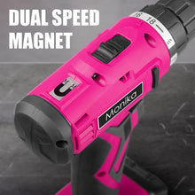Load image into Gallery viewer, Monika 12V Pink Lithium Cordless Drill
