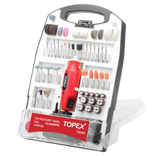 Load image into Gallery viewer, TOPEX 110PCS 12V Mini Corded Rotary Tool