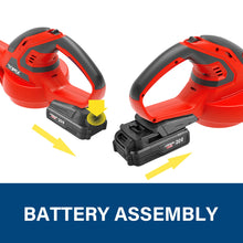 Load image into Gallery viewer, TOPEX 20V Cordless Blower and Hedge Trimmer Combo Kit w/ Battery