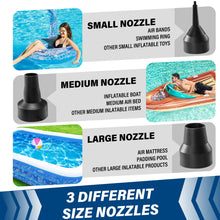 Load image into Gallery viewer, TOPEX 2IN1 Cordless High Volume &amp; Pressure Inflator Deflator, Air Compressor Pump, Suitable for Tyres, Air Mattresses, Sports Equipments