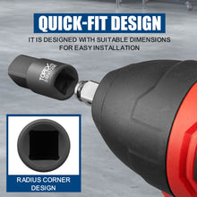 Load image into Gallery viewer, TOPEX 7-piece socket adaptor set 1/4&quot; 3/8&quot; and 1/2&quot; universal joint socket adaptor