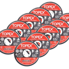 Load image into Gallery viewer, TOPEX 20PCs 115mm Cutting Wheel Flap Grinding Disc Wire Brush Diamond Turo Blades Kit