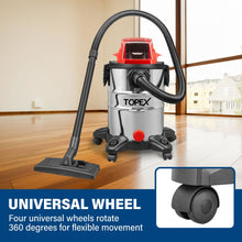 Load image into Gallery viewer, TOPEX 20V 25L Wet &amp; Dry Vacuum Cleaner &amp; Blower Skin Only without Battery