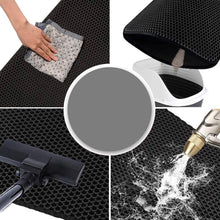 Load image into Gallery viewer, truepal 75 x 55cm Waterproof Double-Layer Cat Litter Mat Trapper Foldable Pad Pet Rug