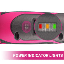 Load image into Gallery viewer, Monika 12V Cordless Rotary Tool Pink Variable Speed Engraver Grinder Multi Accessories