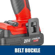 Load image into Gallery viewer, TOPEX 20V Lithium-Ion Cordless Drill Driver Impact Hammer drill w/ Battery Charger