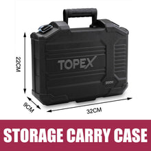 Load image into Gallery viewer, TOPEX Heavy Duty 200W Rotary Tool Set Grinder Sander Polisher Flex Shaft Multiple Accessories