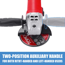 Load image into Gallery viewer, TOPEX Heavy Duty 900W 125mm 5&quot; Angle Grinder w/ 50PCs 5&quot; Cutting Discs
