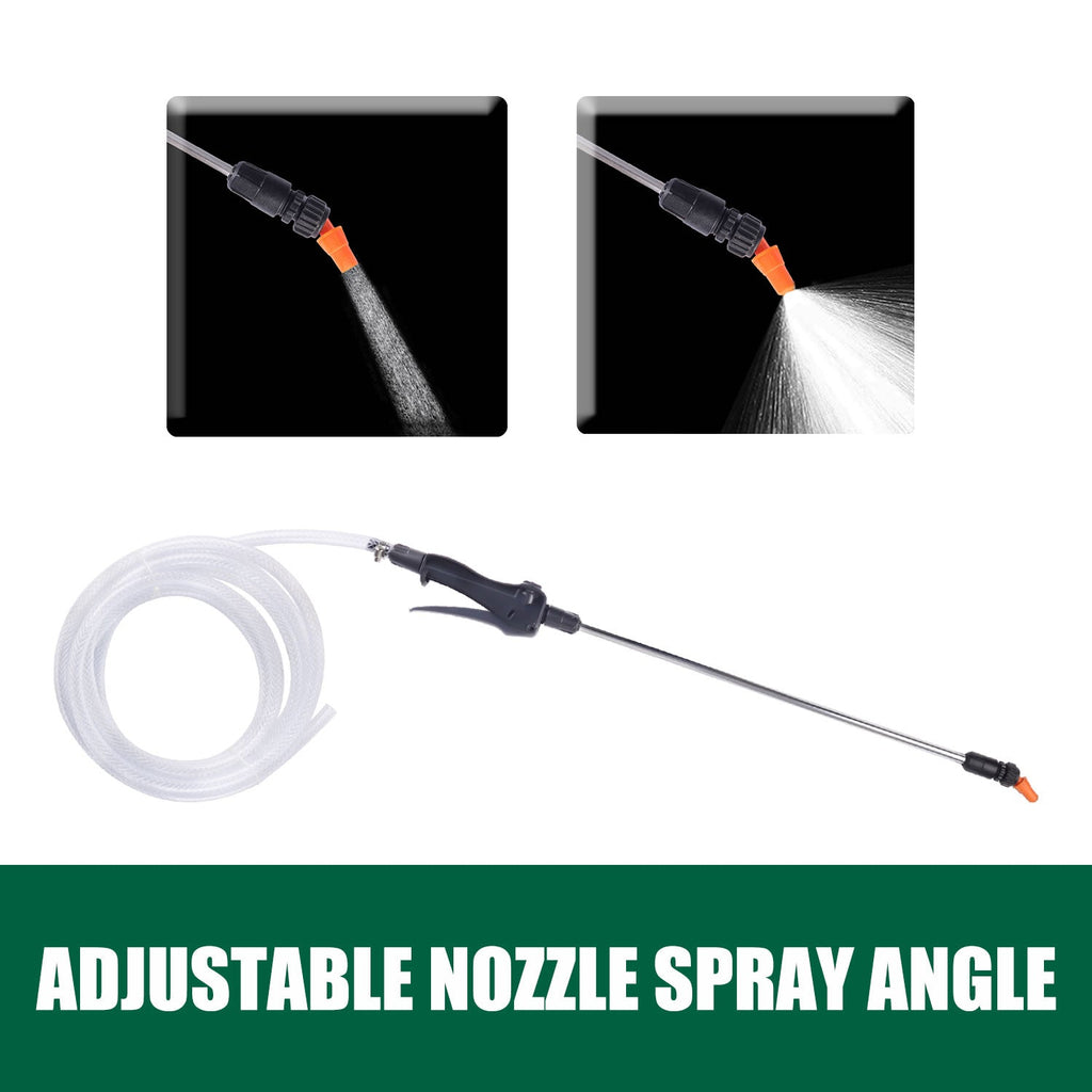 TOPLAND 60L 12V ATV Weed Sprayer Broadcast and Spot Spray Chemical Tank