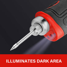 Load image into Gallery viewer, TOPEX 4V Combo Kit Lithium-Ion Hot Melt Glue Gun Soldering Iron Set w/ Charger
