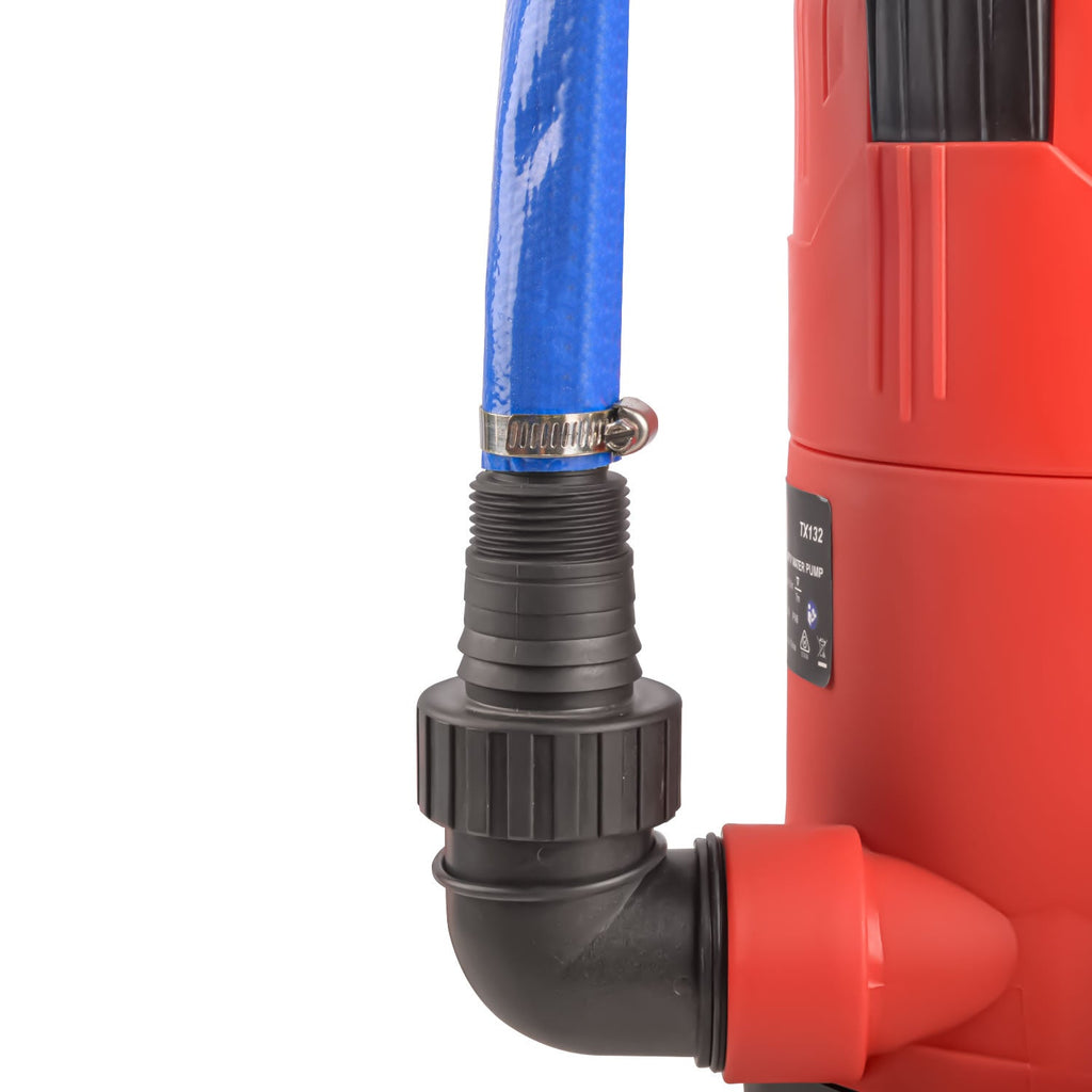 TOPEX 25mm 1" X 50m Submersible water Pump PVC Layflat Hose Kit