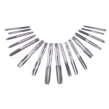 Load image into Gallery viewer, TOPEX 40 PCs Imperial Tap and Die Set Screw Thread Drill Kit Pitch Gauge M3-M12