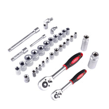 Load image into Gallery viewer, TOPEX 65-Piece Household Hand Tool Set Home Auto Repair Kit Premium Quality