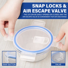 Load image into Gallery viewer, Stelive 12 PCS Glass Food Storage Containers Airtight Food Containers Leakproof Lunch box BPA Free