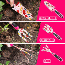 Load image into Gallery viewer, Monika Pink Tool Combo Portable Household Tool Set &amp; Gardening Tool Kit