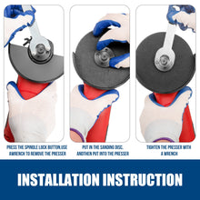 Load image into Gallery viewer, TOPEX 1200W Angle Grinder Heavy Duty 125mm 5&quot; Angle Grinder w/ Cutting Disc