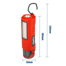 Load image into Gallery viewer, TOPEX 12V Cordless LED Worklight Lithium-Ion LED Torch w/ Battery &amp; Charger