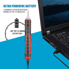 Load image into Gallery viewer, TOPEX 4V Max Cordless Soldering Iron with Rechargeable Lithium-Ion Battery