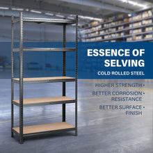 Load image into Gallery viewer, MasterSpec 2Pcs Garage Shelving Warehouse Shelf unit Storage Rack 1.8x0.9m