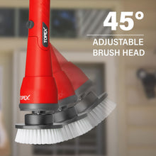 Load image into Gallery viewer, TOPEX Cordless Power Scrubber Combo: 20V Scrubber Brush + 4V MAX Cleaning Brush w/ Brush Heads