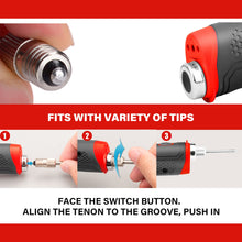 Load image into Gallery viewer, TOPEX 4V Max Cordless Glue Gun Soldering Iron Twin Kit with Adaptor Accessories
