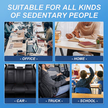 Load image into Gallery viewer, Stelive Ergonomic Back Cushion Lumbar Support Cushion Memory Foam Back Support Orthopedic Backrest Support Pillow w/ Adjustable Straps